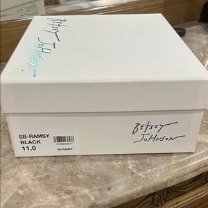 Betsey Johnson Black ramsy shoes size 11